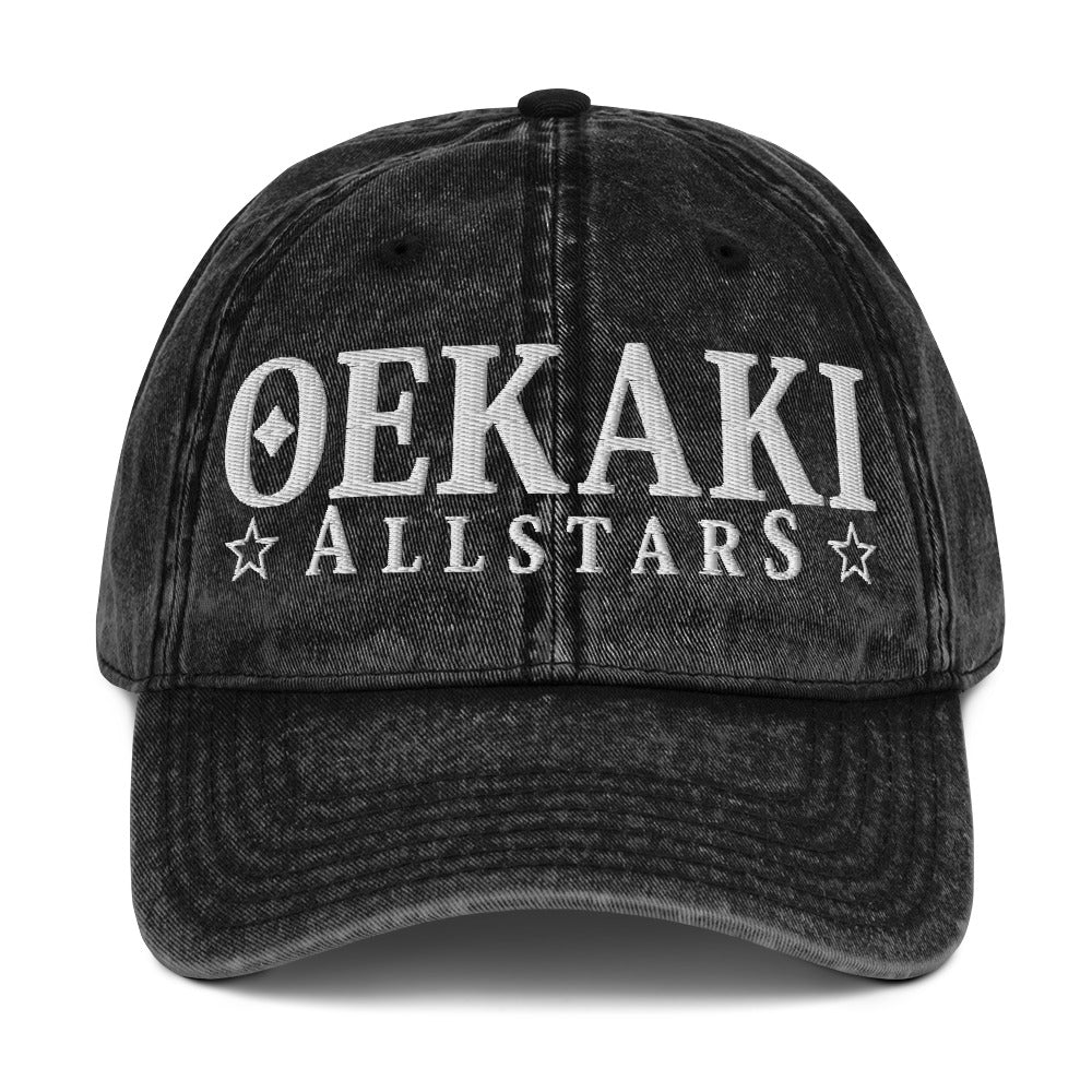 Oekaki Connect - Oekaki Allstars - Vintage Cotton Twill Cap